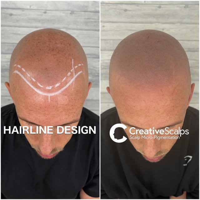 Find Yourself > SMP Before & After - Soft Style Faded Hairline with Real Faux Scar…

🖋️ Shades 8-7-
