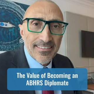 Dr. Bessam Farjo, one of the first hair transplant surgeons’ to become an ABHRS Diplomate in Europe,