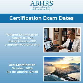 ABHRS Certification of a Diplomate requires demonstration of training, evidence of post-training exp