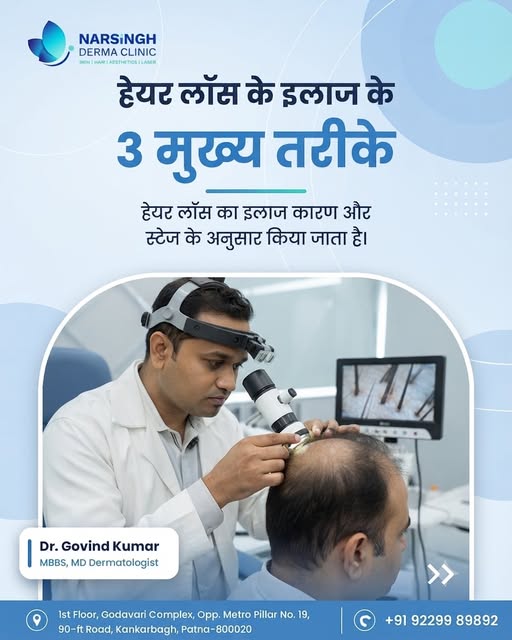 Noticing more hair fall than usual? Don’t panic. The right diagnosis and the right treatment make al