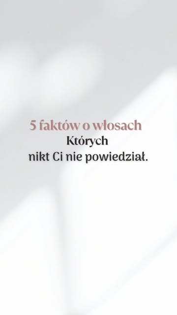 5 faktów o włosach, których prawdopodobnie nikt Ci nie powiedział 👀

1. ❌ „Im częściej myjesz, tym 