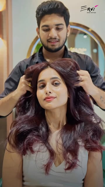 She said red. We said, say less🍒

[ haircolour, hair colour inspo, haircare, hair color transformat