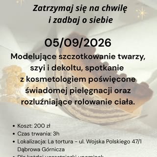 ✨ Zapraszamy na kolejne spotkanie z cyklu Rytuały Świadomego Piękna, podczas którego zadbamy o ciało