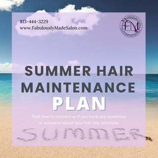 Summer is one of the hardest seasons on your hair. Between the Florida sun, pool days, beach trips, 