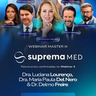🏆 Novos mentores confirmados
🟡 Dra. Luciana Lourenço, Dra. Maria Paula e Dr. Delmo Freire estarão 