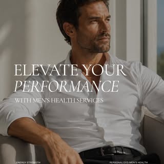 Men’s health is more than just feeling “fine.” It’s about energy, confidence, performance, and feeli