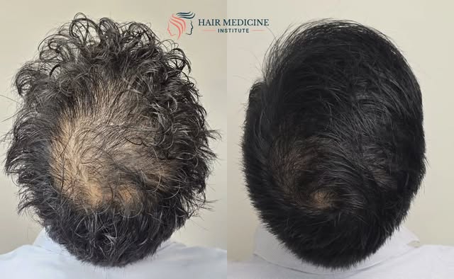 "I'll happily do your transplant. But first, let's see how much hair we can grow back."

This patien