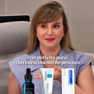 MIX incrível para melhorar a textura da pele do pescoço, com mais hidratação, brilho e rejuvenescime