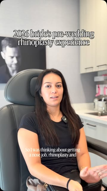This patient thought about a rhinoplasty for 10 years before deciding the timing was finally right!
