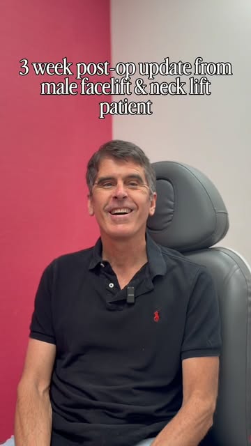David is three weeks post-op and is already feeling great about his results! 

He’s feeling confiden