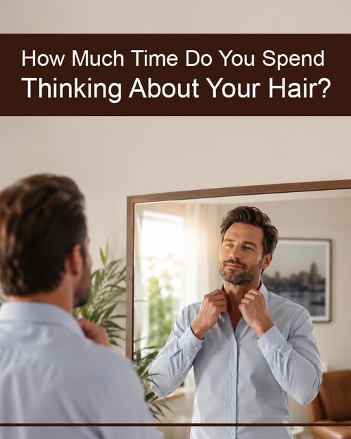 The Part of Hair Loss Nobody Talks About: How Much You Think About It.

• Should I wear a hat today?