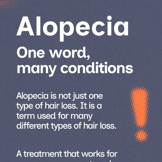 September is #Alopecia Awareness Month. Alopecia - One word, many conditions. Alopecia is not just o