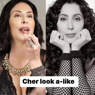 Look at how much my face looks like #cher I love you Cher! I want to make you a really cool wig and 
