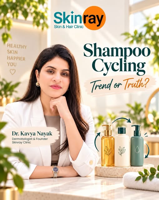 Shampoo Cycling — Trend or Truth? 🧴

Changing shampoos frequently doesn’t prevent hair fall.

Your 