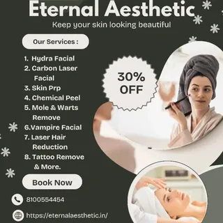 💫 Your beauty, our passion.
Visit Eternal Aesthetic for glowing, flawless skin.
🎉 Avail 30% OFF no