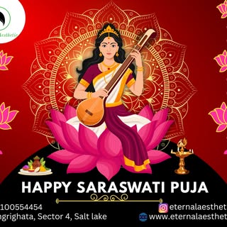 “May Goddess Saraswati illuminate our minds with wisdom, creativity, and success. Wishing everyone a