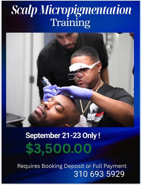This month only $3,500.  September 21-23. Get certified today. You do not have to be in the hair ind