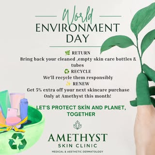 🌍 This World Environment Day, let’s care for more than just our skin.

Healthy choices shouldn’t st