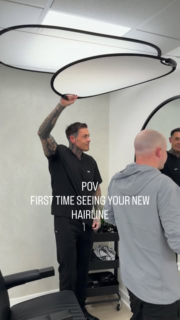POV : Seeing your new hairline for the first time 🙌🏽
It only get better each session from here 📈
