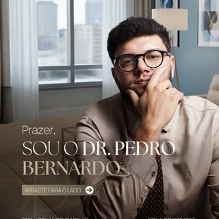 Muito prazer. Se você ainda não me conhece, sou o Dr. Pedro Bernardo, médico especializado em transp
