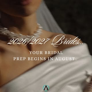 Calling all 2026/2027 brides, your bridal prep starts now… 

Your big day calls for glowing, radiant