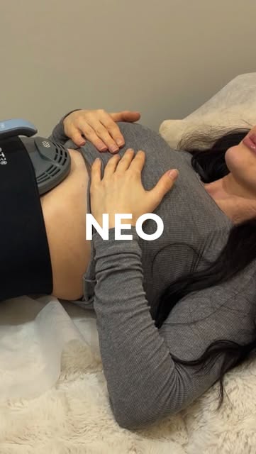 EMSCULPT NEO does more than just HIFEM muscle contractions. With RF technology it targets fat pocket