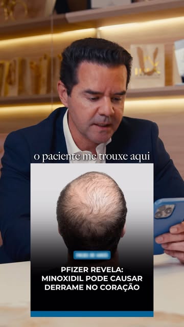 “Minoxidil pode causar derrame no coração.” Foi essa manchete que um paciente me trouxe assustado. E