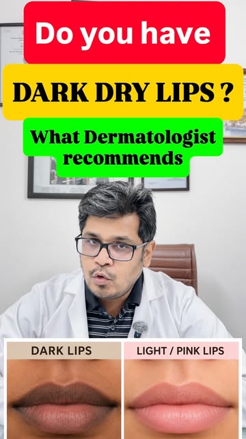 #dermacliniquemohali #dermatologist #skincare #lips pigmentation #Lip pigmentation — common causes &