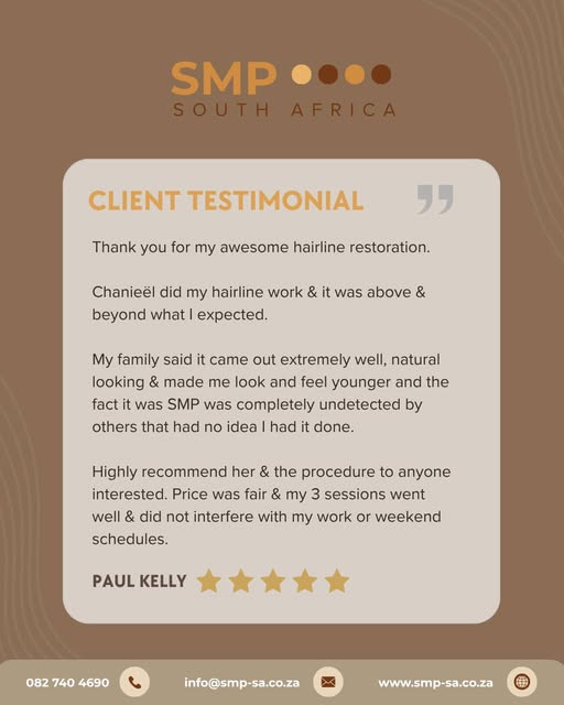Looking for a natural, undetected fix to hair loss? Scalp Micropigmentation (SMP) delivers realistic