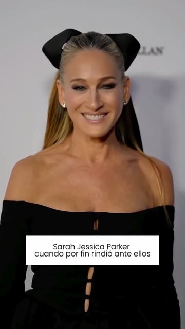 📢 Hoy hablamos de Sarah Jessica Parker, mi actriz favorita 🤍, pero no para hablar de un “cambio es