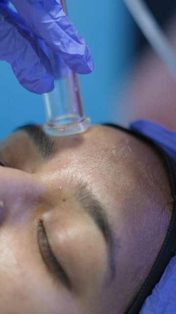 Hydrafacial MD with lymphatic drainage helps cleanse, hydrate, and refresh the skin while reducing t