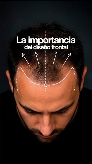 No se trata solo de poner pelo donde falta, sino de diseñar una línea frontal que encaje con tu cara