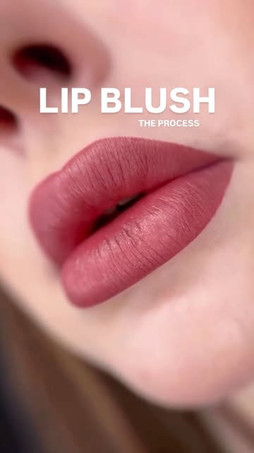 Lip blush process ✨ 
Book through the link in my 

The next Lip Blush Masterclass will be held on Se