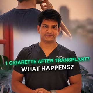 Smoking After Hair Transplant? Think Again!

Smoking can reduce blood circulation, slow down the hea