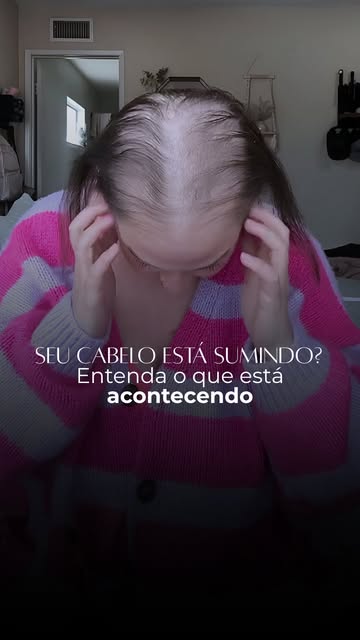 Seu cabelo está sumindo? 🤷‍♀️
Entenda o que pode estar acontecendo. 

Se você percebeu que o cabelo