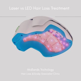 A question often asked in clinic , should I be looking at laser or LED treatment for hair loss ?

La