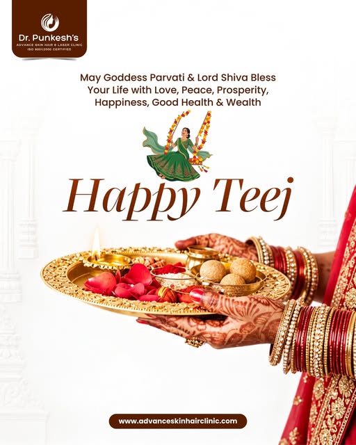 Wishing you a Happy Teej filled with love, happiness & prosperity.

May Goddess Parvati & Lord Shiva