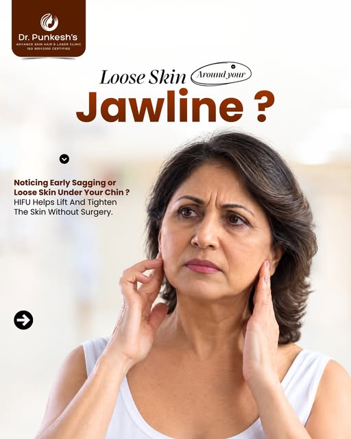 Jawline loose lag rahi hai? Surgery hi ek option nahi hai.

HIFU focused ultrasound technology skin 