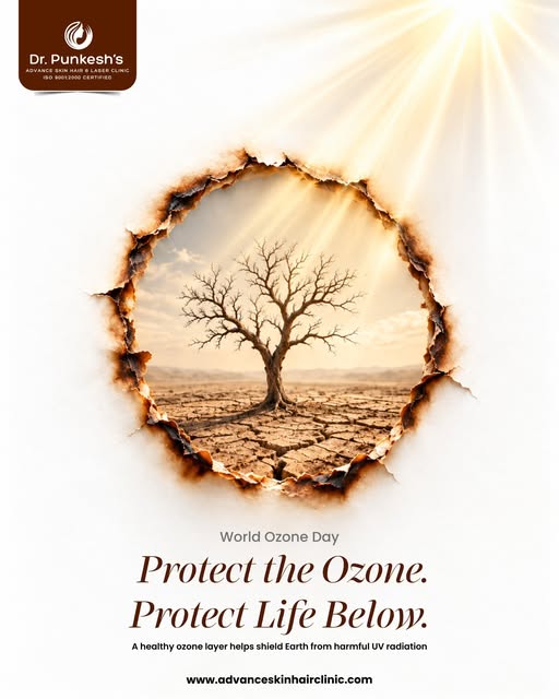 Protect the ozone, protect life. 

A healthy ozone layer shields us from harmful UV radiation and su