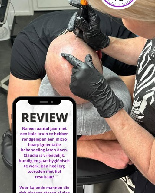 Haarverlies is verleden tijd!!! Ga mooi het nieuwe jaar in 💜 www.hairtattoovega.nl #haarverlies #ha