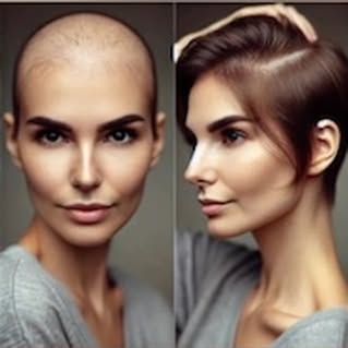 Dica importante sobre tratamento para alopecia androgenetica. 
Clique no link da Bio para agendar se