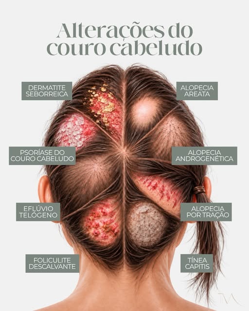 Nem toda coceira é caspa, nem toda queda é estresse e nem toda falha no cabelo tem a mesma causa.

E