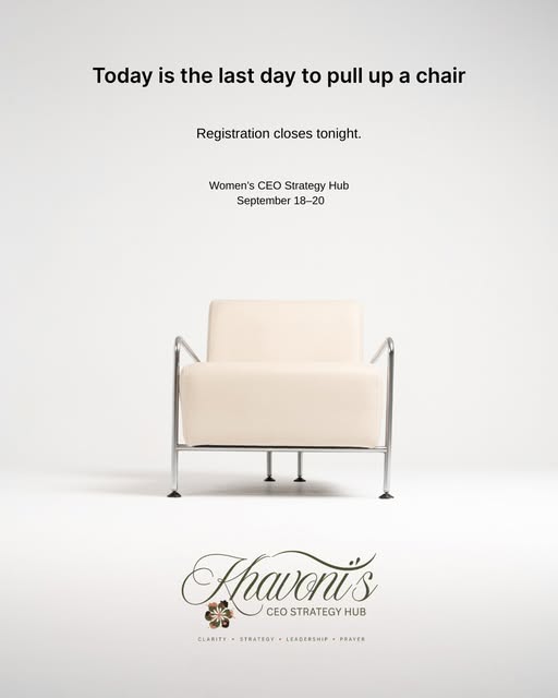 Today is the last day to pull up a chair. 💜

Over the last few weeks, I've shared why I created thi