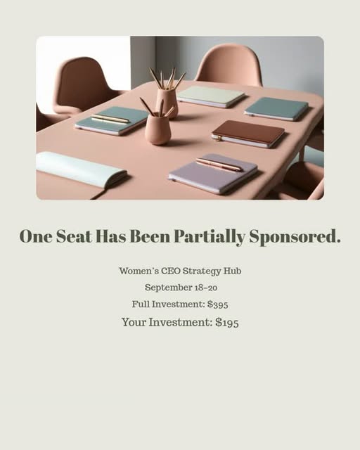 Something special happened at the table before we even got there. 💜

Although registration for the 