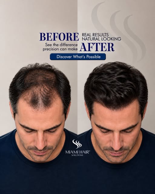 Real results. Natural looking hair. Confidence restored. ✨

Hair restoration is about more than addi