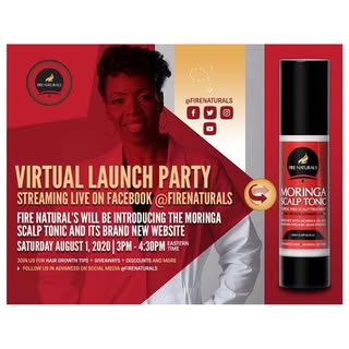 The Moringa Scalp Tonic will be launching tomorrow!

Join us live on Facebook on August 1, 2020 offe
