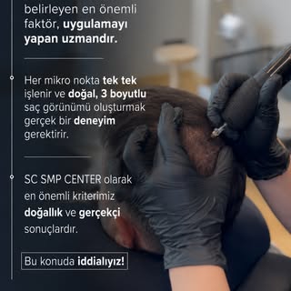 SMP’de doğal bir görünüm tesadüf değildir.

Başarılı bir saç simülasyonu uygulamasının arkasında; do