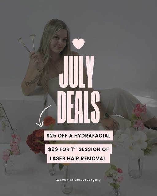 Hey girlies!! 🤍✨

I’m officially taking clients, and to celebrate I’ve got some fun July specials j