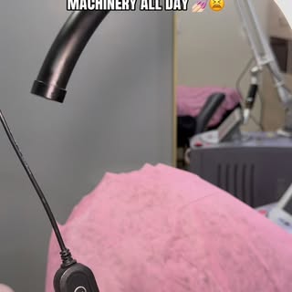 POV: Your “heavy machinery” comes with pink gloves and skincare. 💖

If you’ve been thinking about t