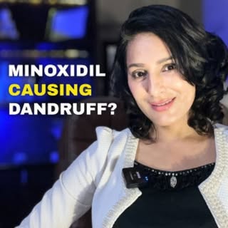 Using Minoxidil but your scalp is suddenly giving you flakes + dryness? 

Don’t panic — and don’t ca